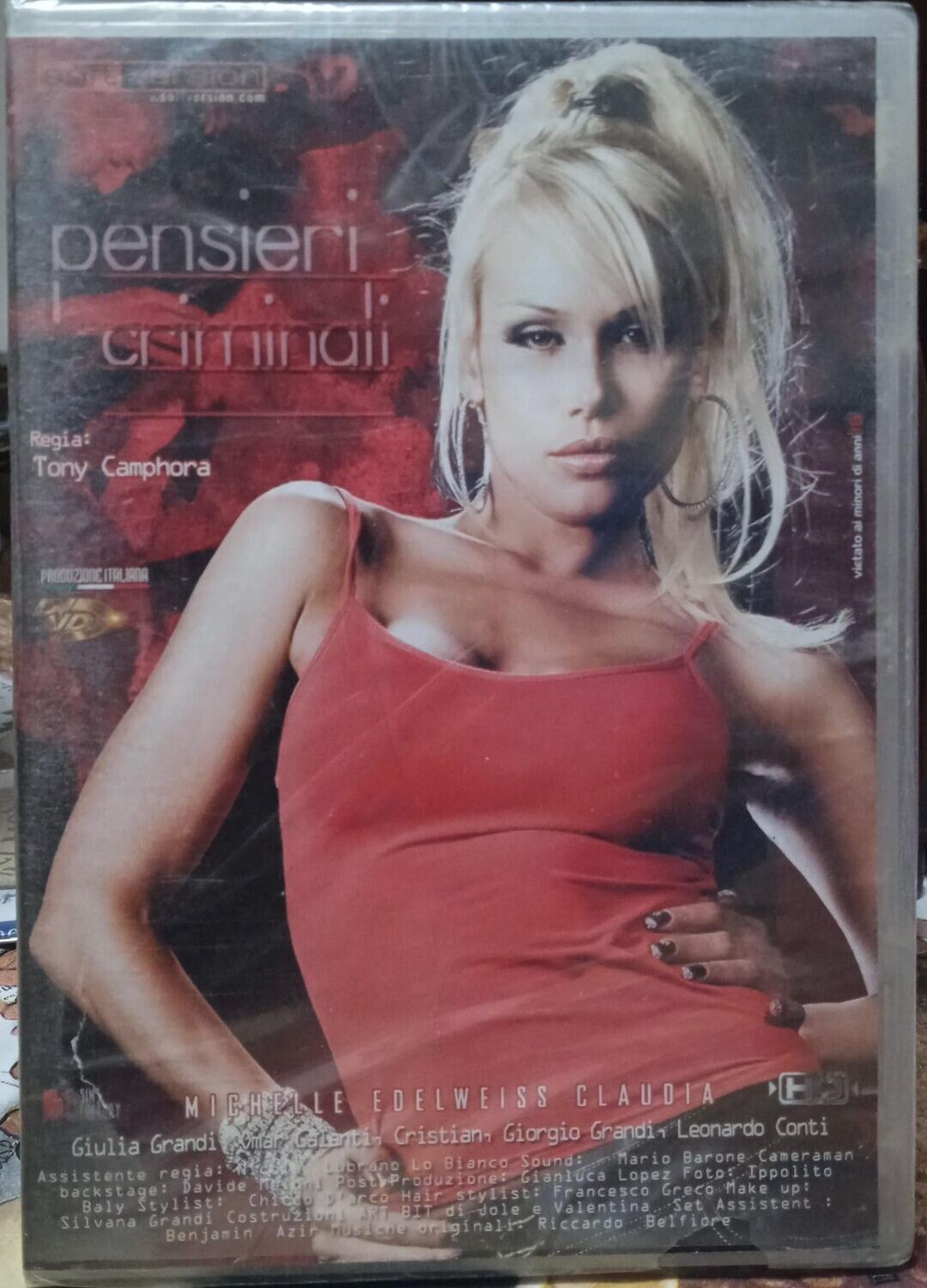 TeknoFilm - DVD - PENSIERI CRIMINALI di Tony Camphora - SINS FACTORY