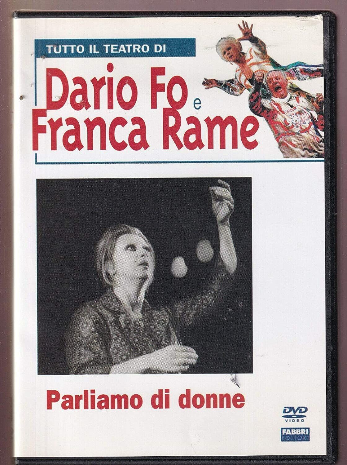 TeknoFilm - DVD + Book – Il teatro di Dario fò e Franca Rame - PARLIAMO DI DONNE di Guido Tosi (1977) - FABBRI EDITORI