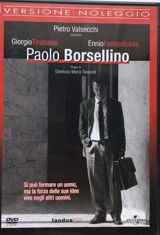 TeknoFilm - DVD (Opera completa) – PAOLO BORSELLINO di Gianluca Maria Tavarelli (2004) - TAODUE