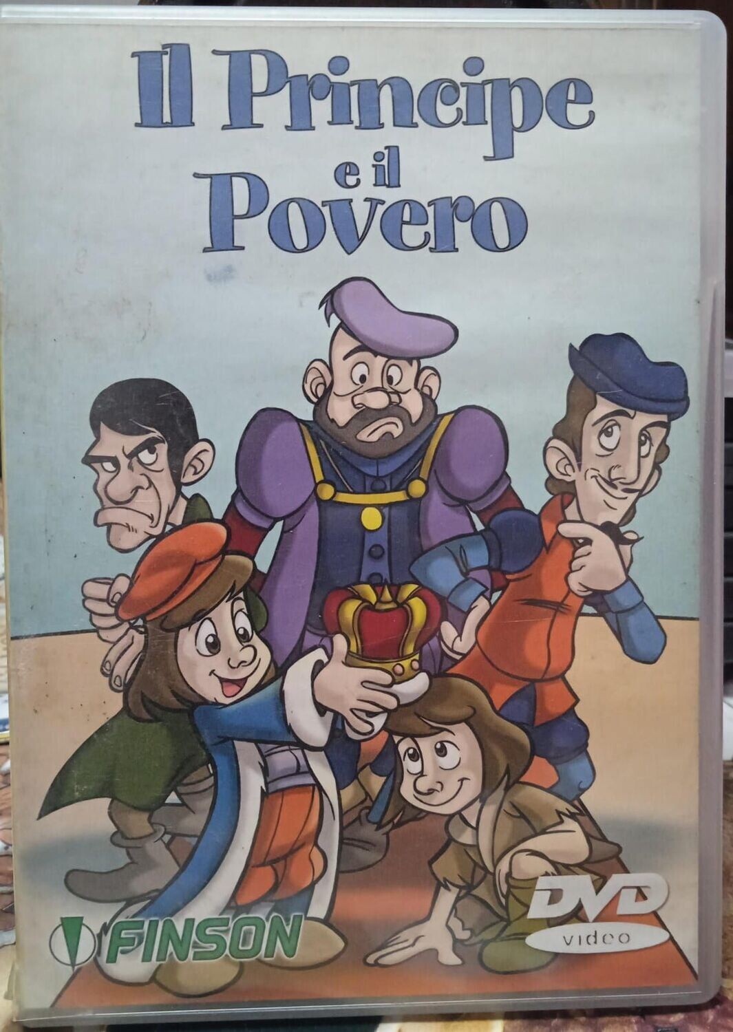 TeknoFilm - DVD – IL PRINCIPE E IL POVERO dal racconto di Mark Twain - FINSON