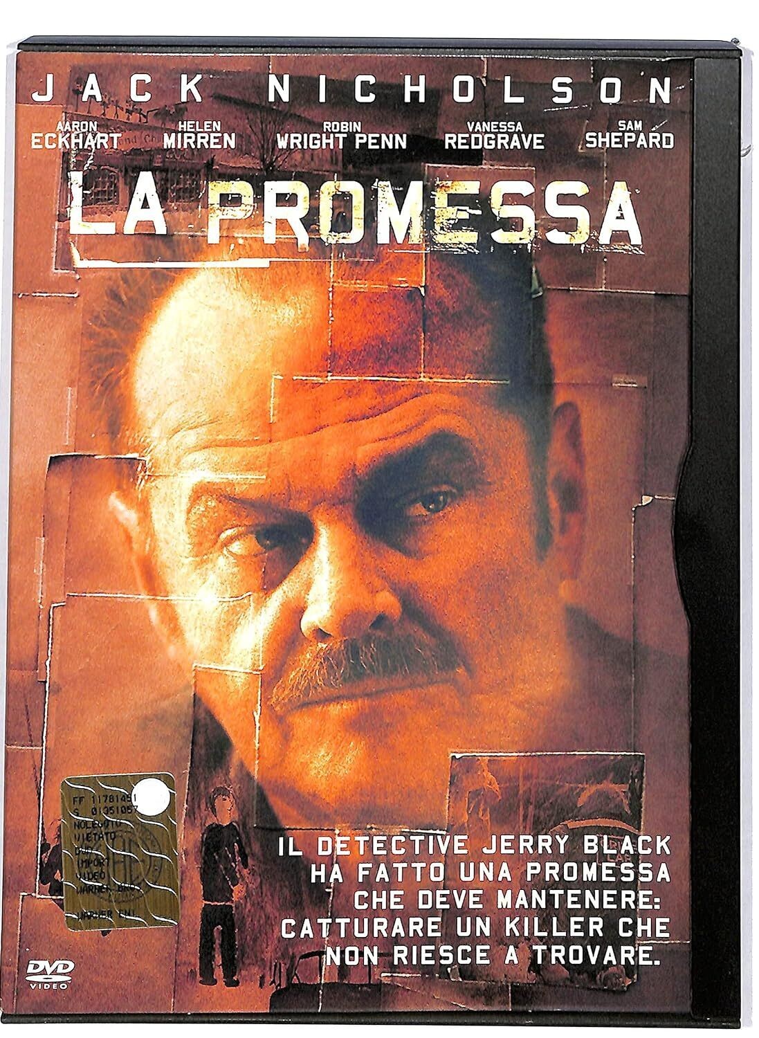 TeknoFilm - DVD – LA PROMESSA (Snapper case) di Sean Penn (2001) - WARNER BROS