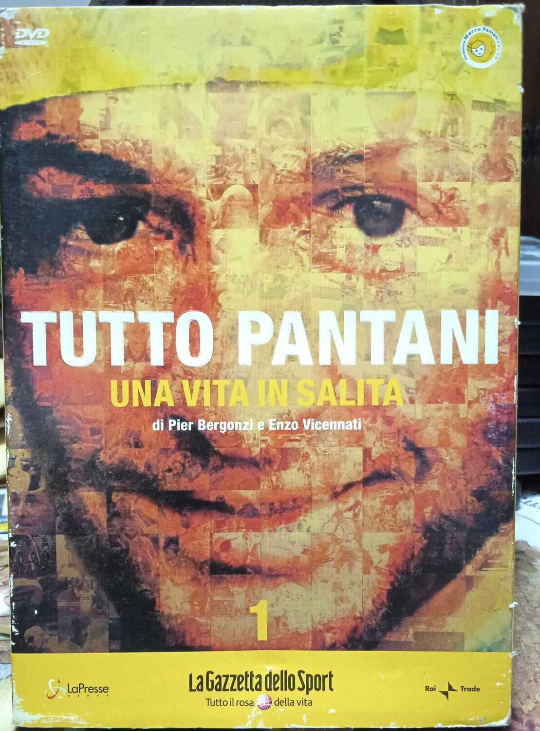 TeknoFilm - DVD - TUTTO PANTANI - UNA VITA IN SALITA Vol. 01 di Pier Bergonzi e Enzo Vicennati (2006) - GAZZETTA DELLO SPORT