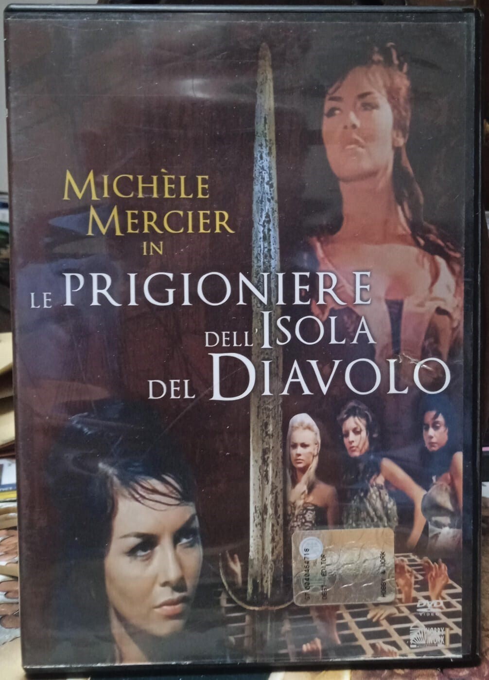 TeknoFilm - DVD – LE PRIGIONIERE DELL'ISOLA DEL DIAVOLO di Domenico Paolella (1962) - HOBBY & WORK
