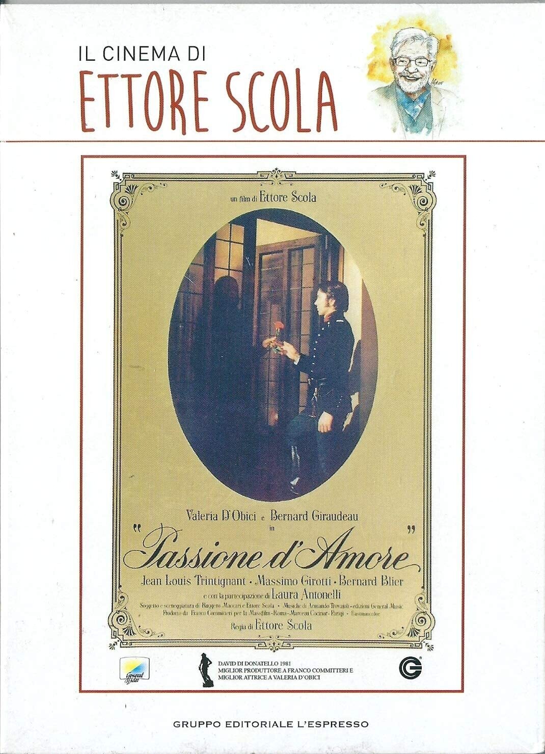 TeknoFilm - DVD - PASSIONE D'AMORE di Ettore Scola (1981) - L'ESPRESSO