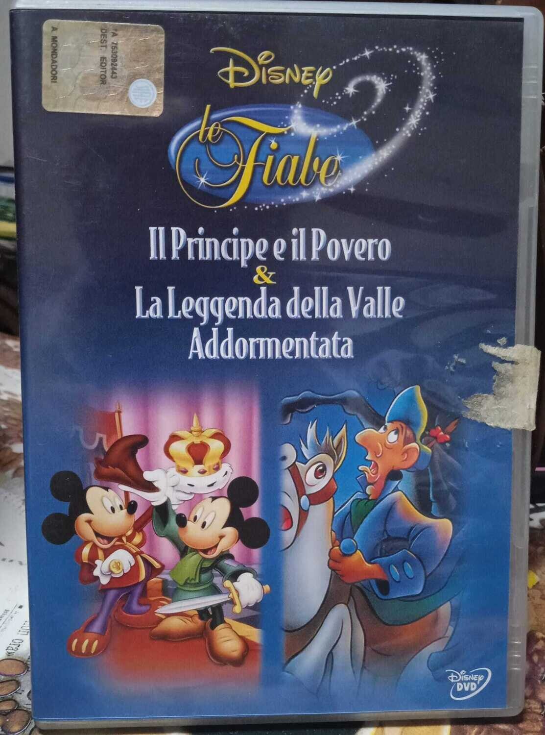 TeknoFilm - DVD - IL PRINCIPE E IL POVERO + LA LEGGENDA DELLA VALLE ADDORMENTATA (2011) - MONDADORI