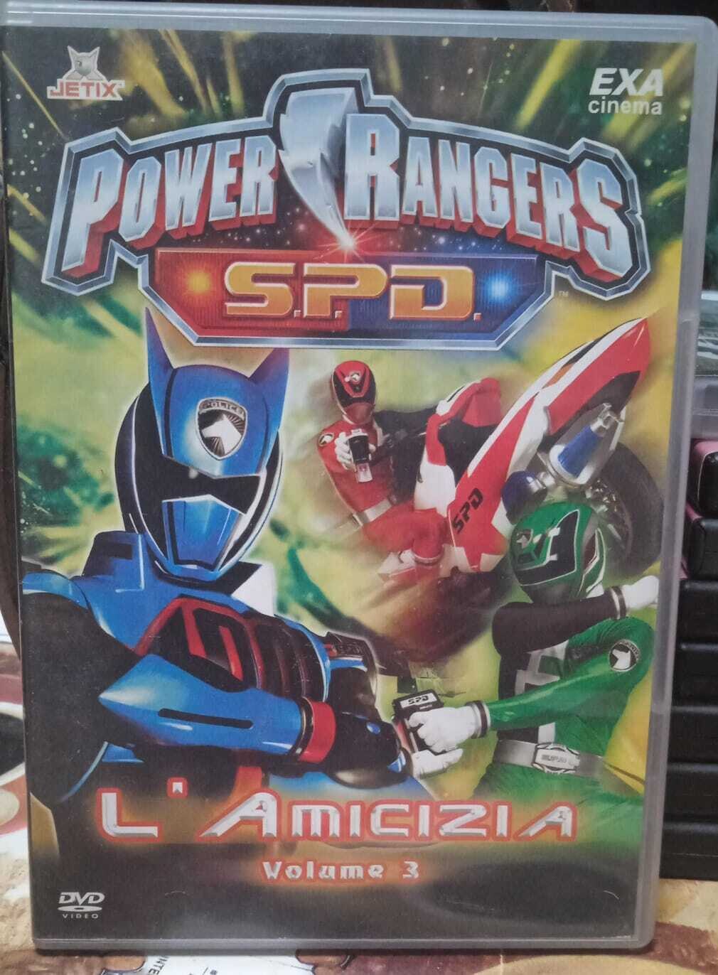 TeknoFilm - DVD - POWER RANGERS S.D.P. Vol. 03 - L'AMICIZIA (2005) - EXA