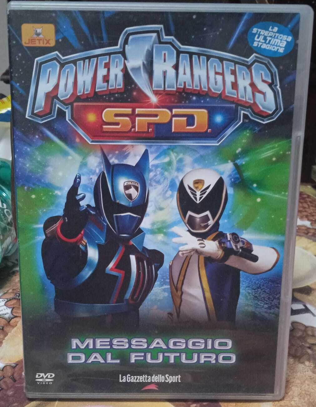 TeknoFilm - DVD - POWER RANGERS S.P.D. Vol. 06 - MESSAGGIO DAL FUTURO (2005) - GAZZETTA DELLO SPORT