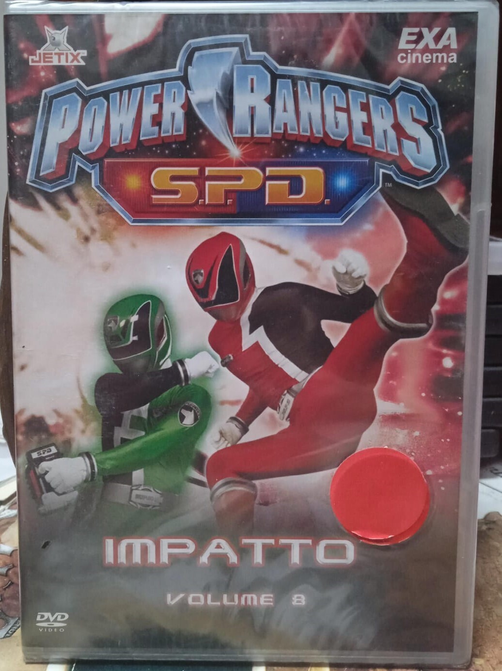 TeknoFilm - DVD - POWER RANGERS S.P.D. Vol. 08 - IMPATTO (2005) - EXA