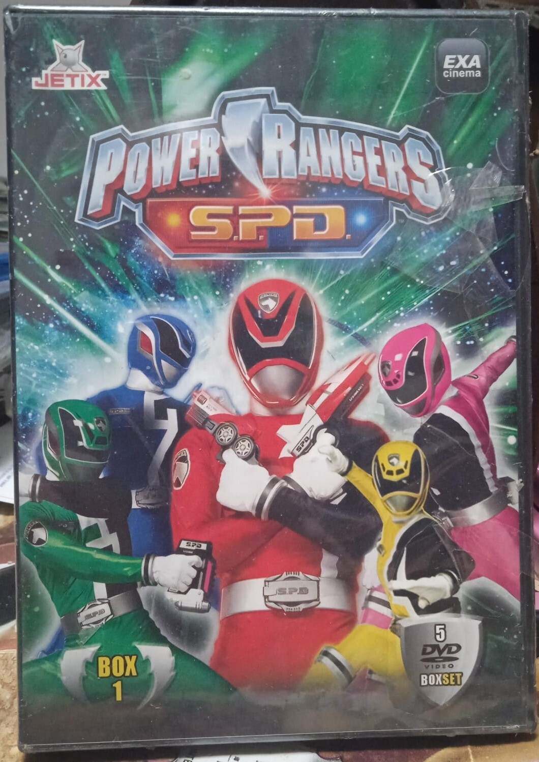 TeknoFilm - 5 DVD - POWER RANGERS S.P.D. BOX 1 (20 Episodi) 2005 - EXA