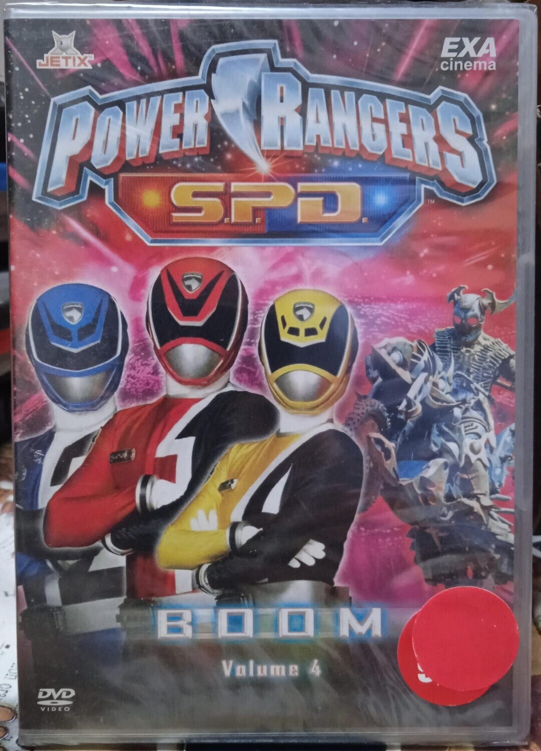 TeknoFilm - DVD - POWER RANGERS S.D.P. Vol. 04 - BOOM (2005) - EXA