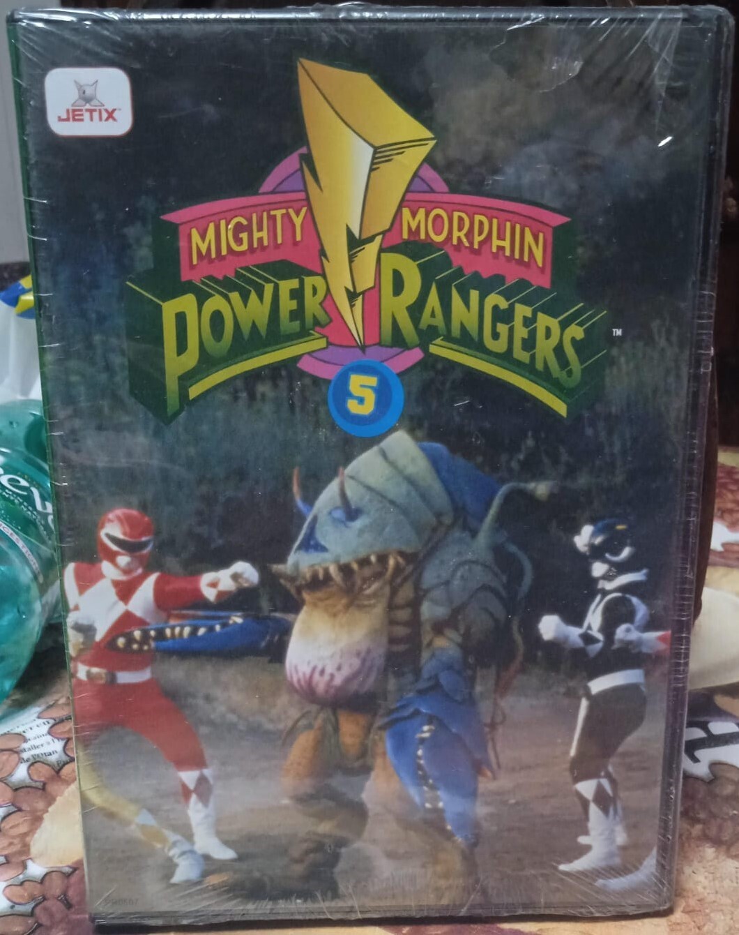 TeknoFilm - DVD - POWER RANGERS - MIGHTY MORPHIN' Vol. 05 - Stag. 2 Ep. 21 - 22 - 23 - 24 - 25 (1993-1996) - JETIX