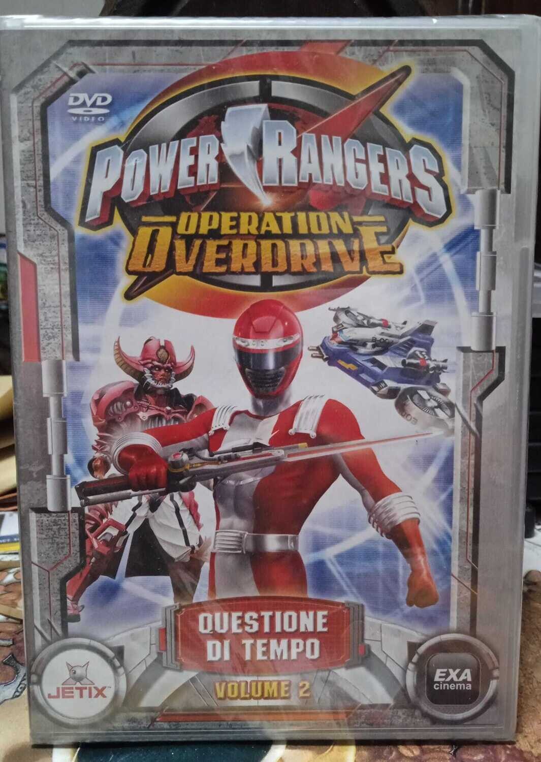 TeknoFilm - DVD - POWER RANGERS - OPERATION OVERDRIVE Vol. 02 - QUESTIONE DI TEMPO (2007) - EXA