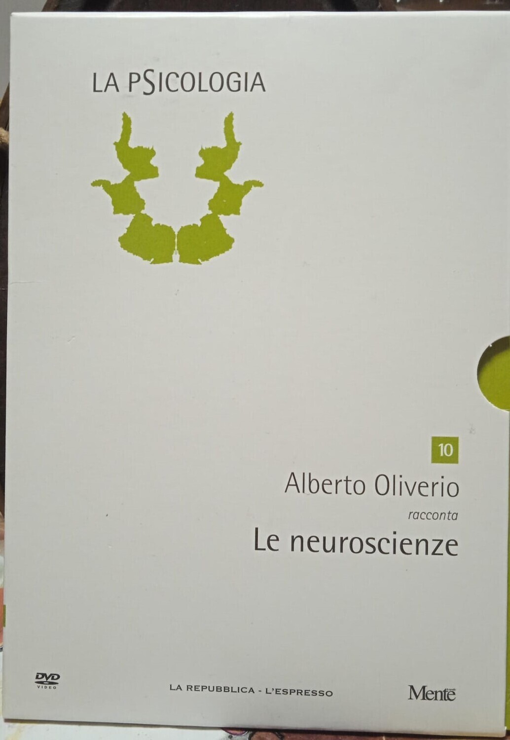 TeknoFilm - DVD – LA PSICOLOGIA Vol. 10 - Alberto Oliviero racconta LE NEUROSCIENZE di Michele Calvano (2012) - REPUBBLICA/L'ESPRESSO