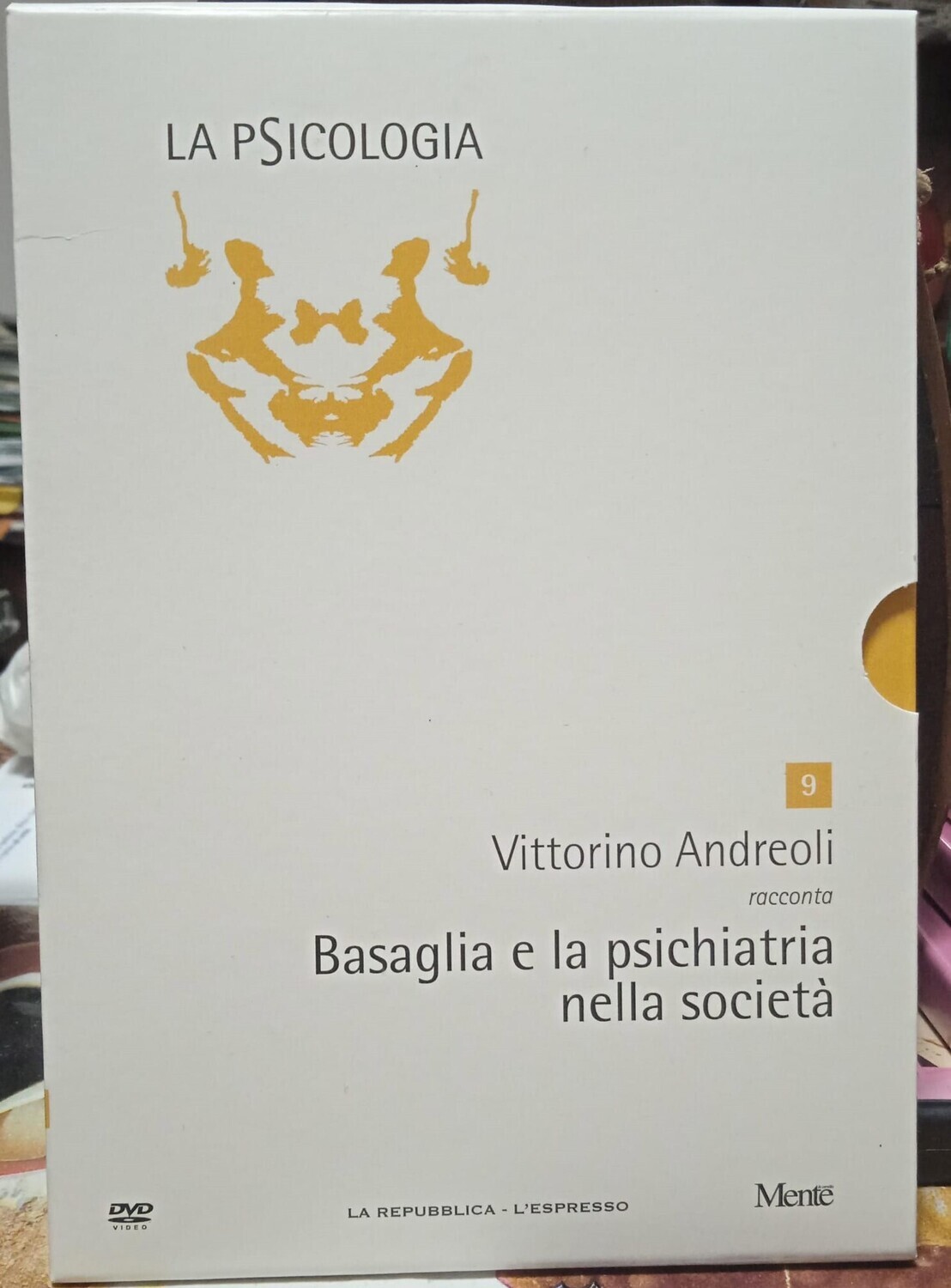 TeknoFilm - DVD – LA PSICOLOGIA Vol. 09 - Vittorino Andreoli racconta BASAGLIA E LA PSICOLOGIA NELLA SOCIETA' di Michele Calvano (2012) - REPUBBLICA/L'ESPRESSO