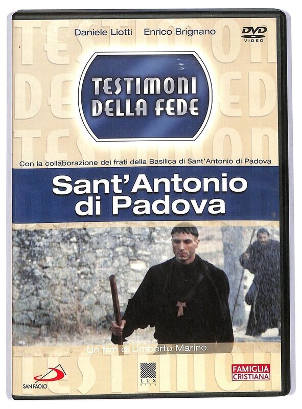 TeknoFilm - DVD – SANT'ANTONIO DI PADOVA di Umberto Marino (2002) - FAMIGLIA CRISTIANA