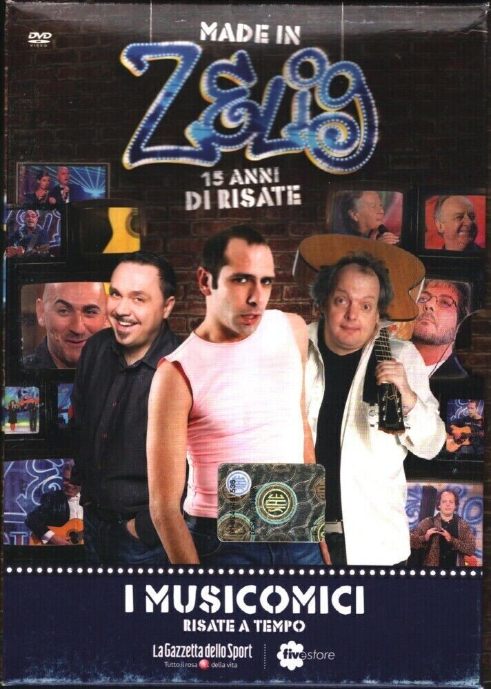 TeknoFilm - DVD – MADE IN ZELIG: I MUSICOMICI: RISATE A TEMPO (2011) - GAZZETTA DELLO SPORT