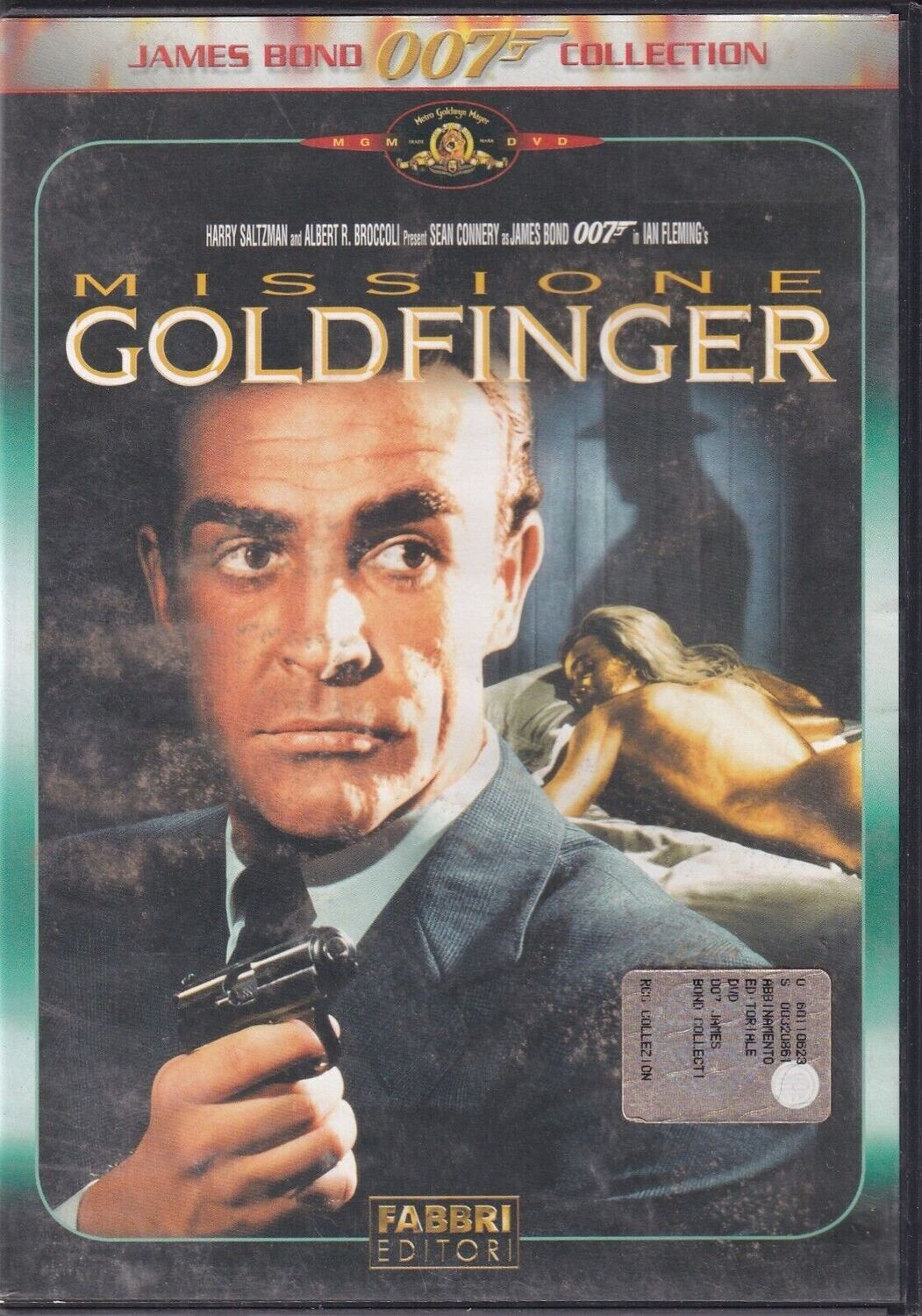 TeknoFilm - DVD – 007 MISSIONE GOLDFINGER di Guy Hamilton (1964) - FABBRI EDITORI