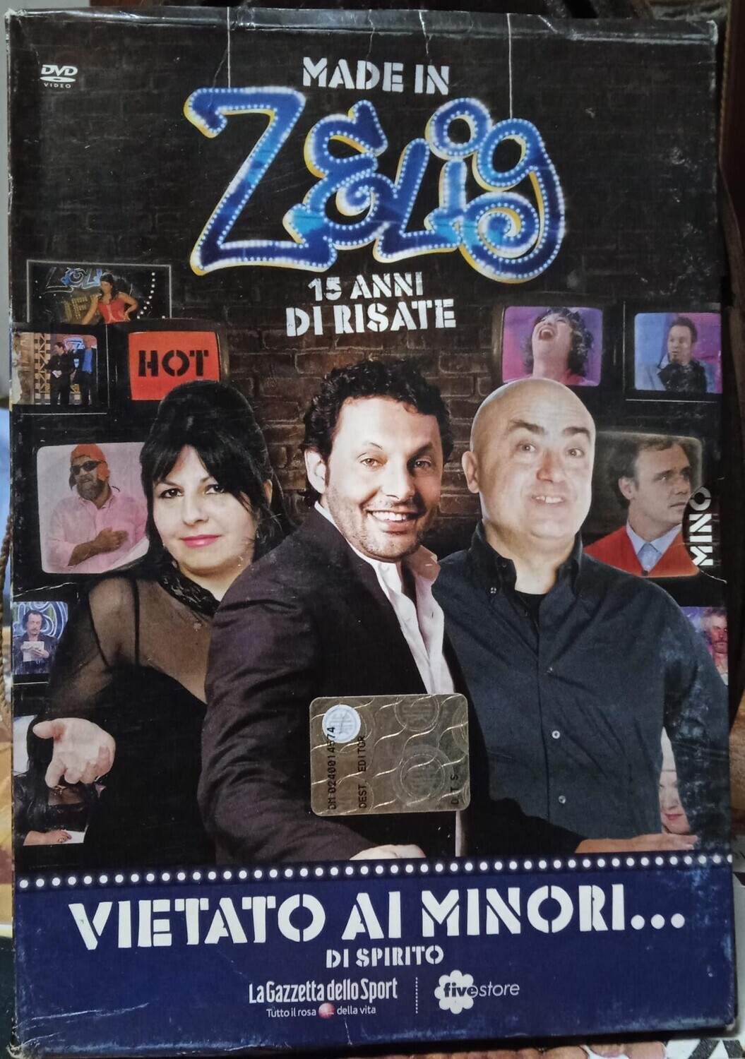 TeknoFilm - DVD – MADE IN ZELIG: VIETATO AI MINORI…DI SPIRITO (2011) - GAZZETTA DELLO SPORT