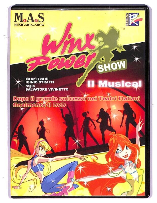 TeknoFilm - DVD – WINX POWER SHOW - IL MUSICAL di Salvatore Vivinetto (2005) - LEVEL ONE