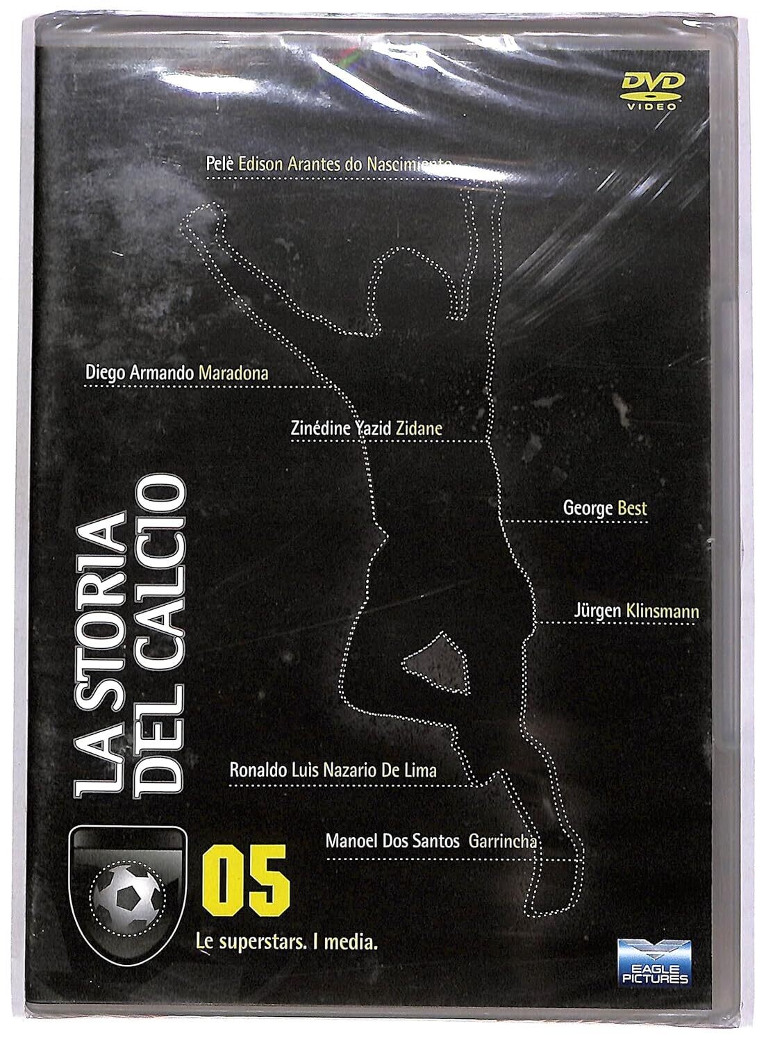 TeknoFilm - DVD -  LA STORIA DEL CALCIO Vol. 05 - LE SUPERSTARS - I MEDIA (2006)  - EAGLE