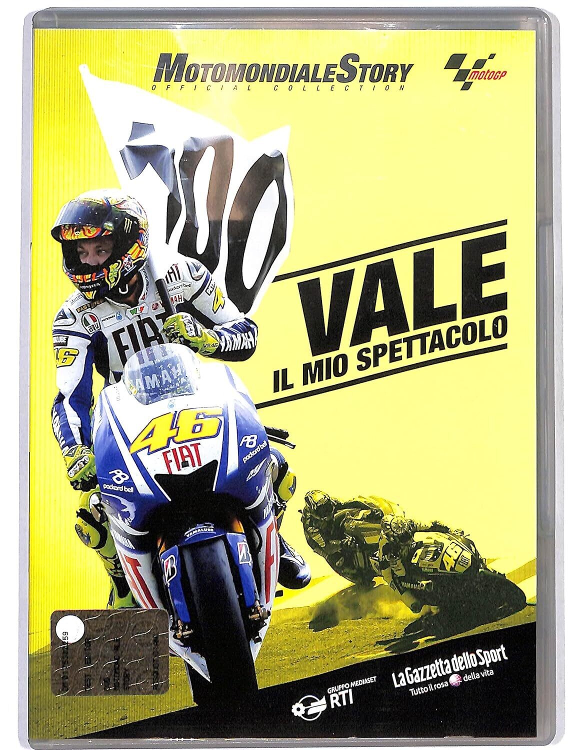 TeknoFilm - DVD – MOTOMONDIALE STORY (Official collection) Vol. 10 - VALE IL MIO SPETTACOLO (2009) - GAZZETTA DELLO SPORT