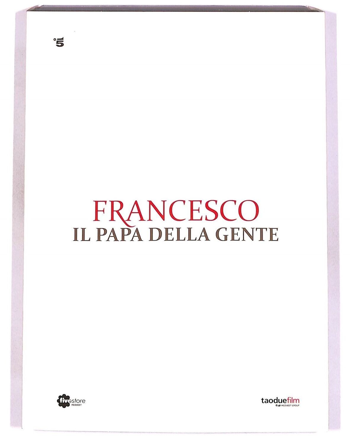 TeknoFilm - Box 2 DVD – FRANCESCO - IL PAPA DELLA GENTE di Daniele Luchetti (2015) - FIVE STORE