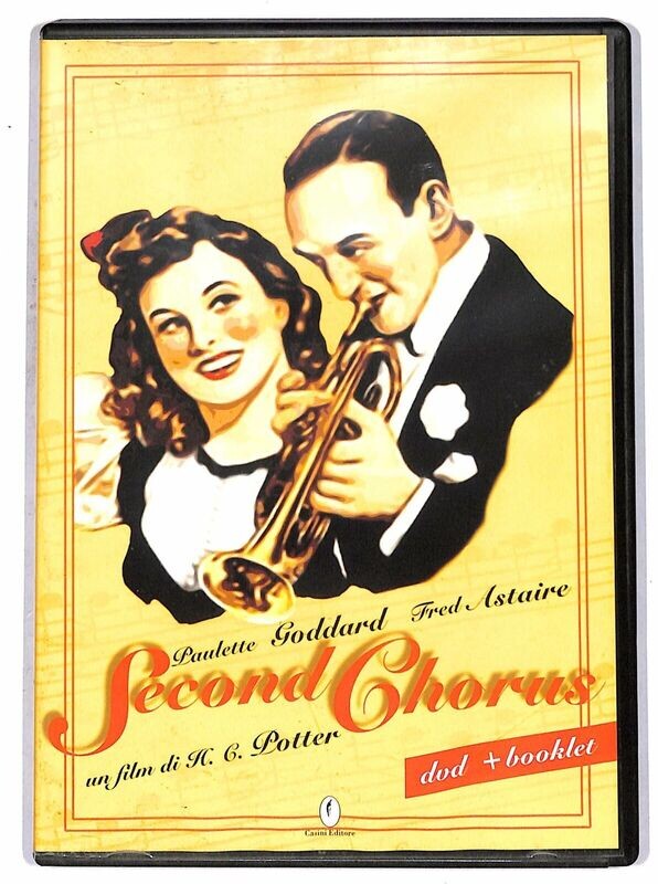 TeknoFilm - DVD + Book (Lingua Inglese - Sub. ITA) – SECOND CHORUS (FOLLIE DI JAZZ) di Henry C. Potter (1941) - WALTER CASINI EDITORE