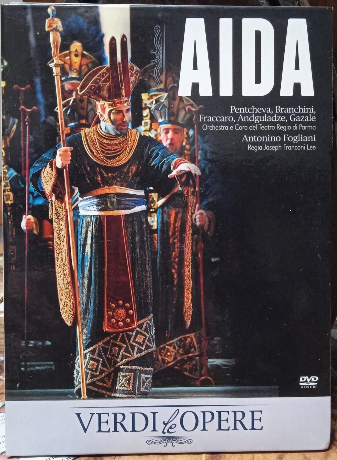 TeknoFilm - DVD – Giuseppe Verdi: AIDA Teatro Regio di Parma di Joseph Franconi Lee (2012) - UNITEL