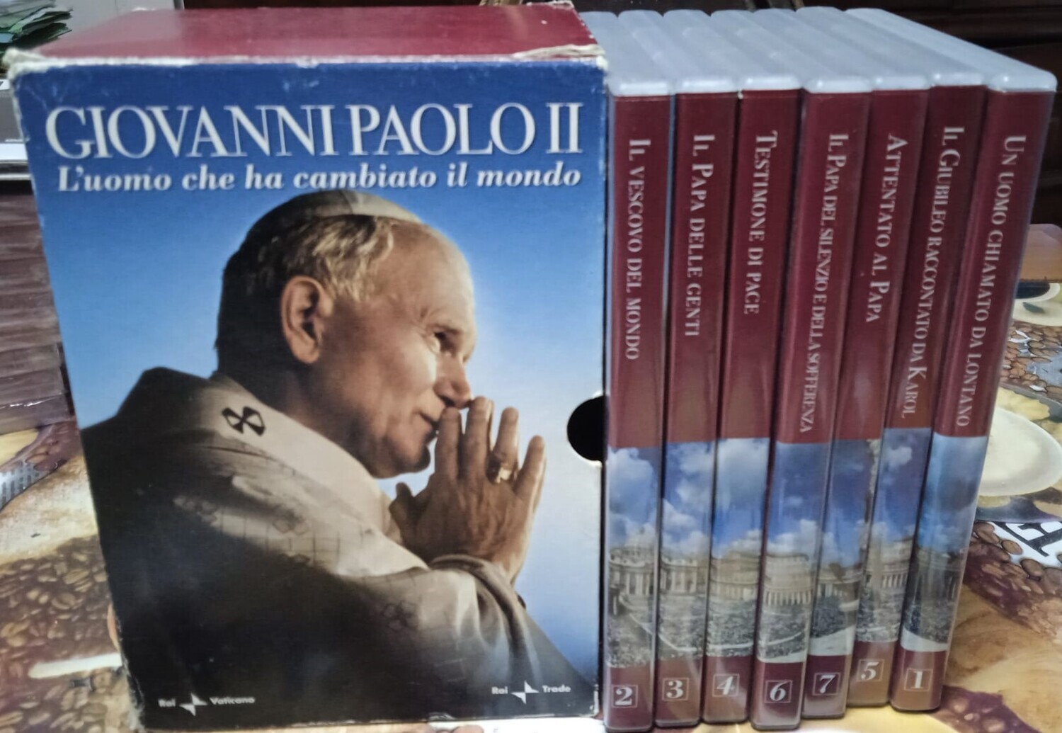 TeknoFilm - 7 DVD - GIOVANNI PAOLO II - L'UOMO CHE HA CAMBIATO IL MONDO (2006) - OGGI