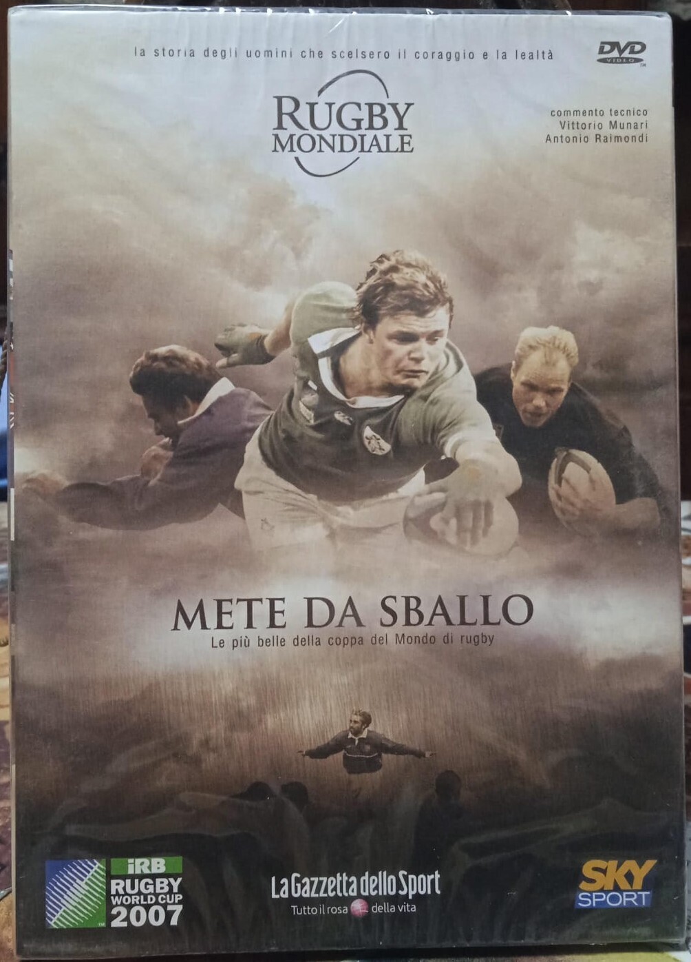 TeknoFilm - DVD – RUGBY MONDIALE Vol. 11 - METE DA SBALLO (1986) - GAZZETTA DELLO SPORT