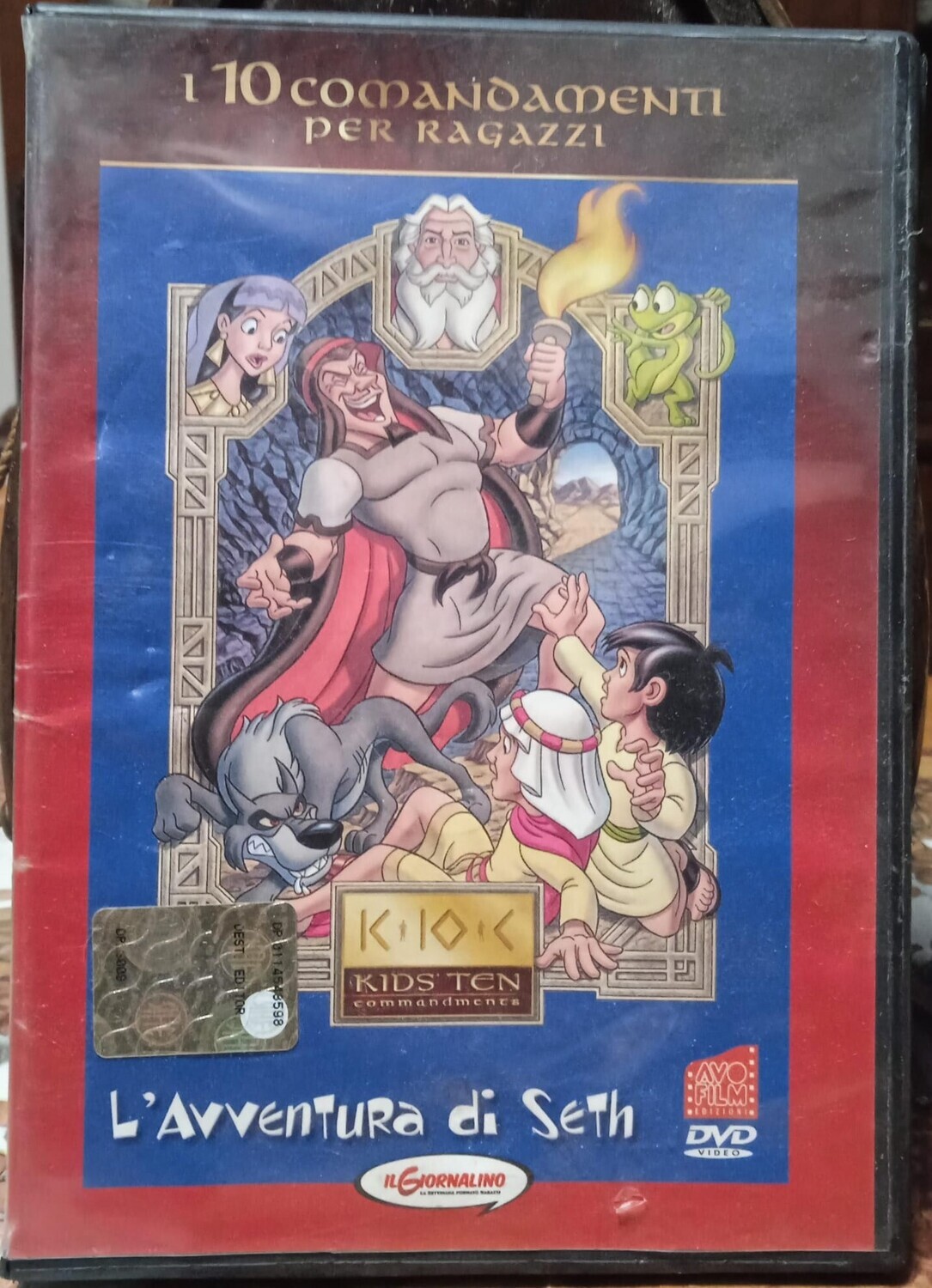 TeknoFilm - DVD – I 10 COMANDAMENTI PER RAGAZZI - L'AVVENTURA DI SETH di Ken C. Johnson e Richard Rich (2003) - IL GIORNALINO