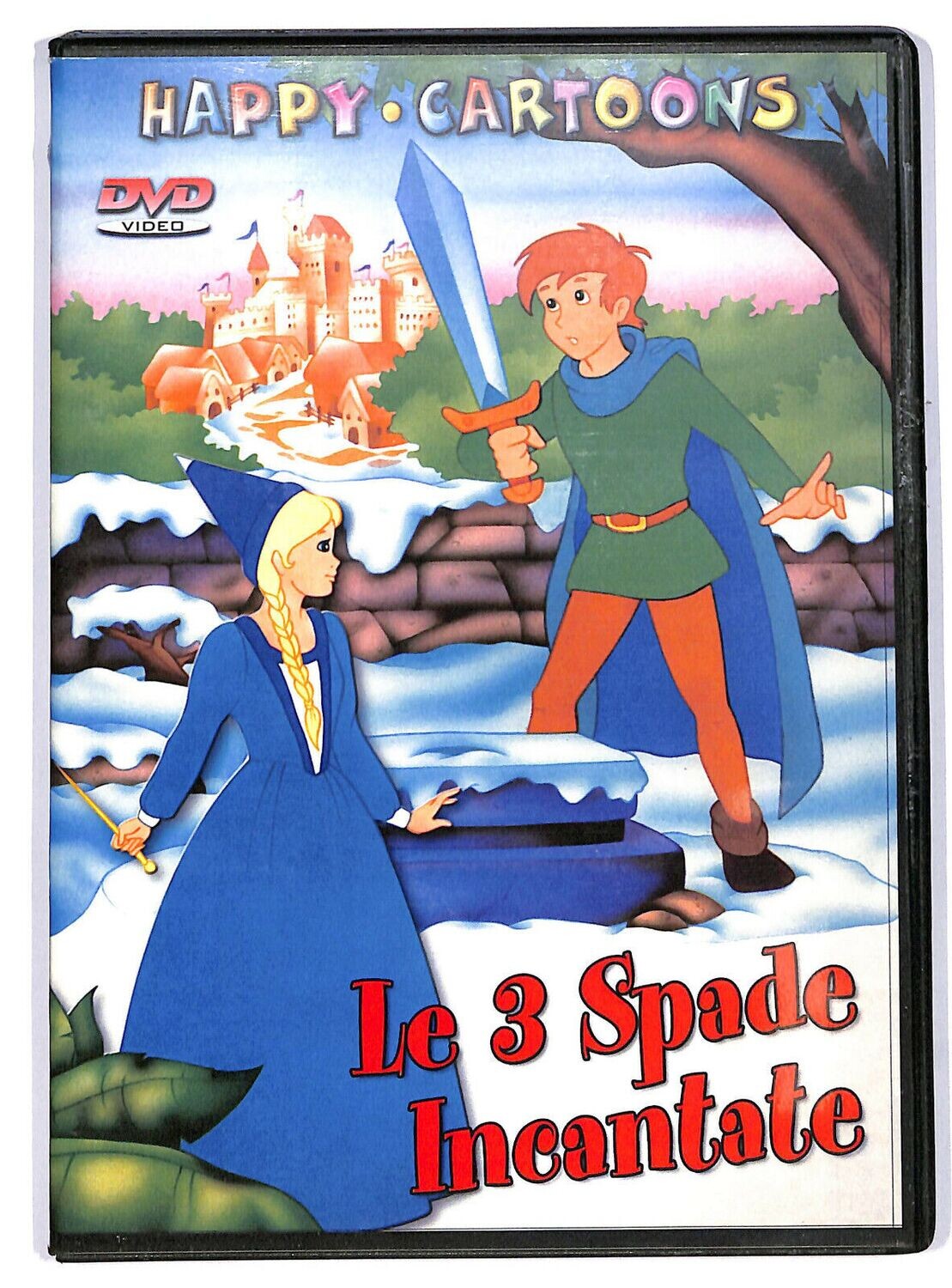 TeknoFilm - DVD - LE 3 SPADE INCANTATE (4 Cartoni animati) - TCV