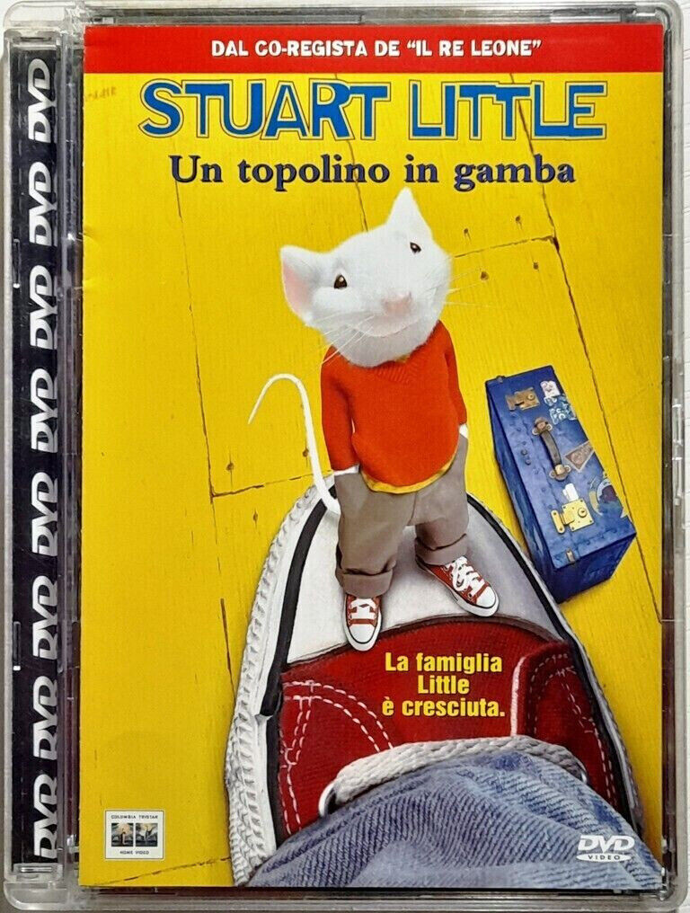 TeknoFilm - DVD - STUART LITTLE - UN TOPOLINO IN GAMBA (Jewel case) di Rob Minkoff (1999) - COLUMBIA TRISTAR