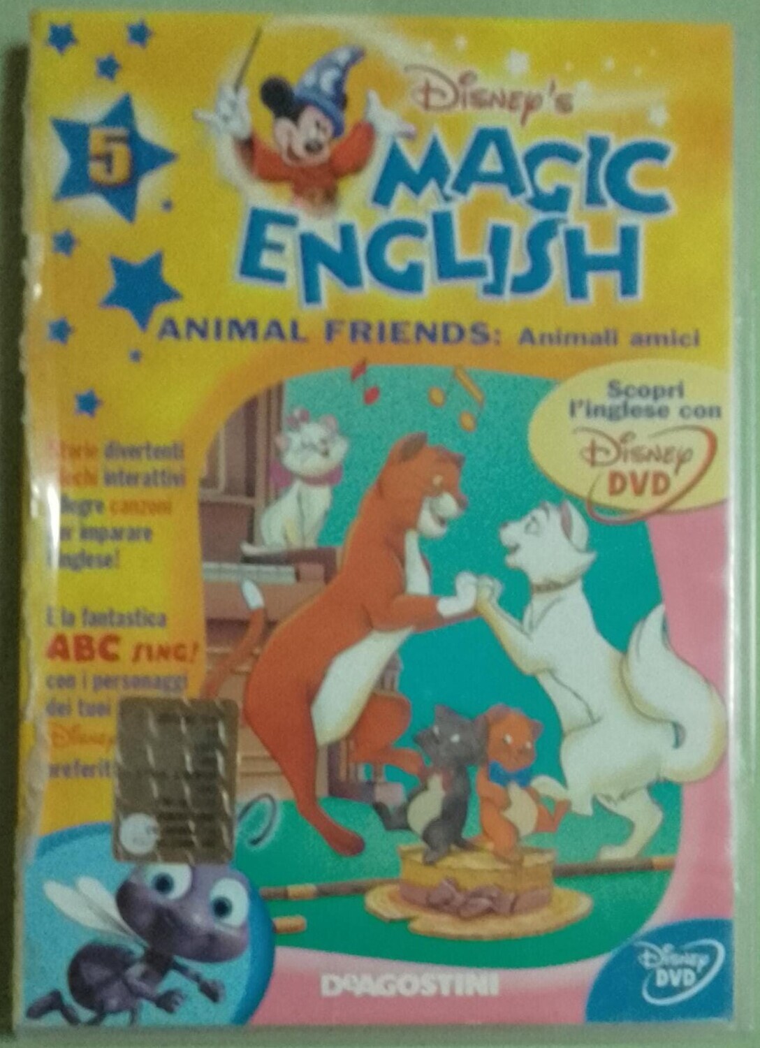 TeknoFilm - DVD - Walt Disney - MAGIC ENGLISH Vol. 05 - ANIMAL FRIENDS (2003) - DE AGOSTINI