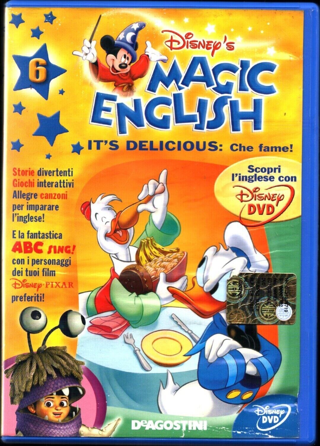 TeknoFilm - DVD - Walt Disney - MAGIC ENGLISH Vol. 06 - IT'S DELICIOUS (2003) - DE AGOSTINI
