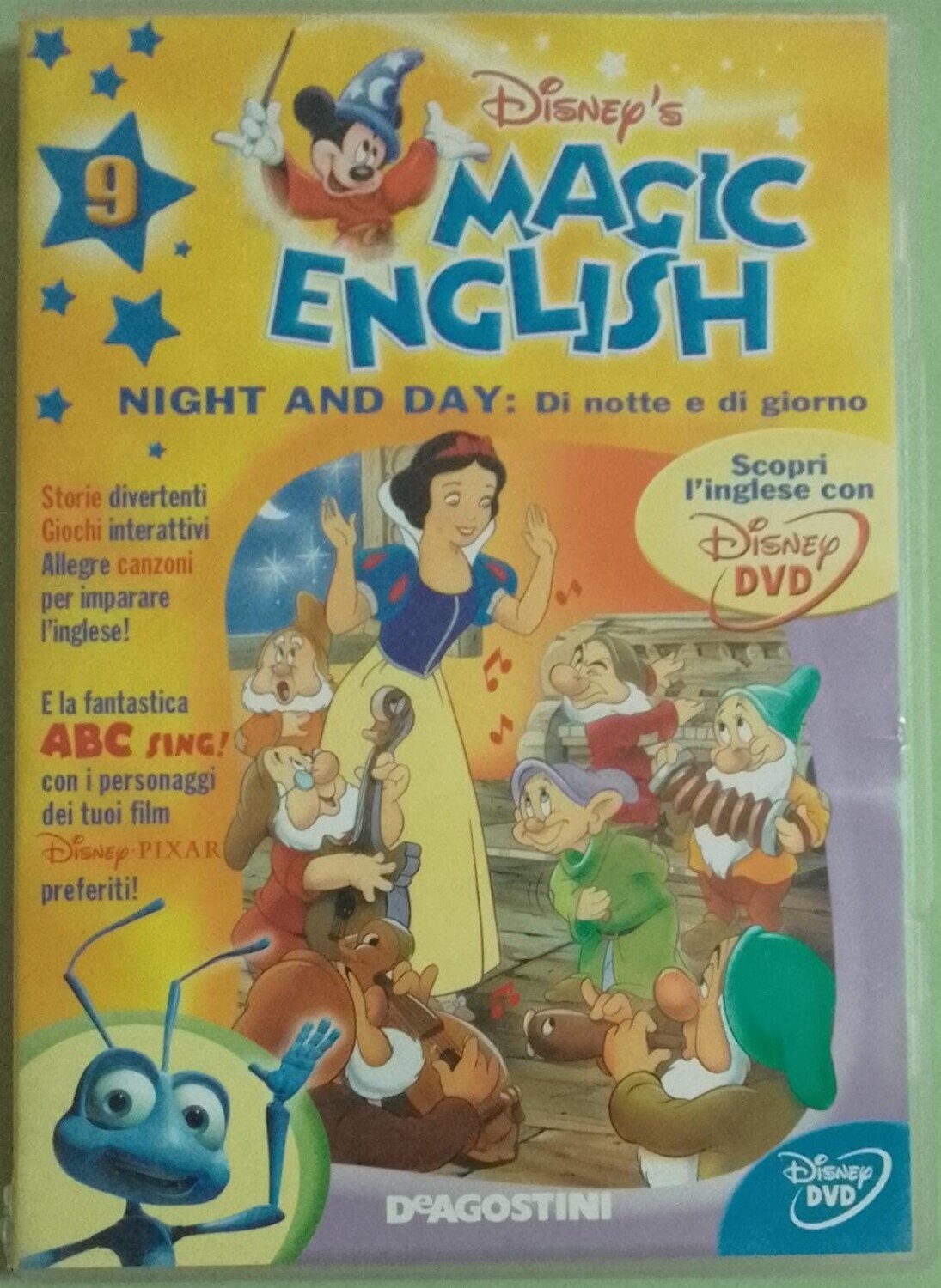 TeknoFilm - DVD - Walt Disney - MAGIC ENGLISH Vol. 09 - NIGHT AND DAY (2003) - DE AGOSTINI