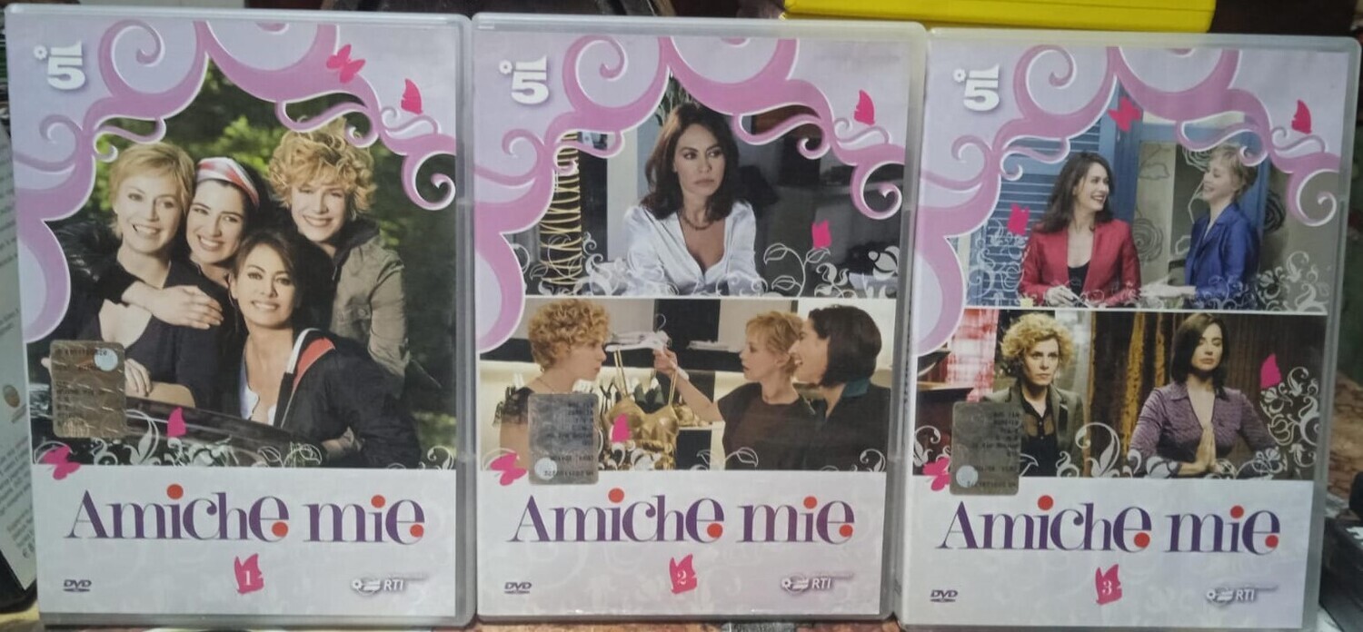 TeknoFilm - 3 DVD (Opera completa - Senza cofanetto) – AMICHE MIE di Paolo Genovese e Luca Miniero (2008) - RTI