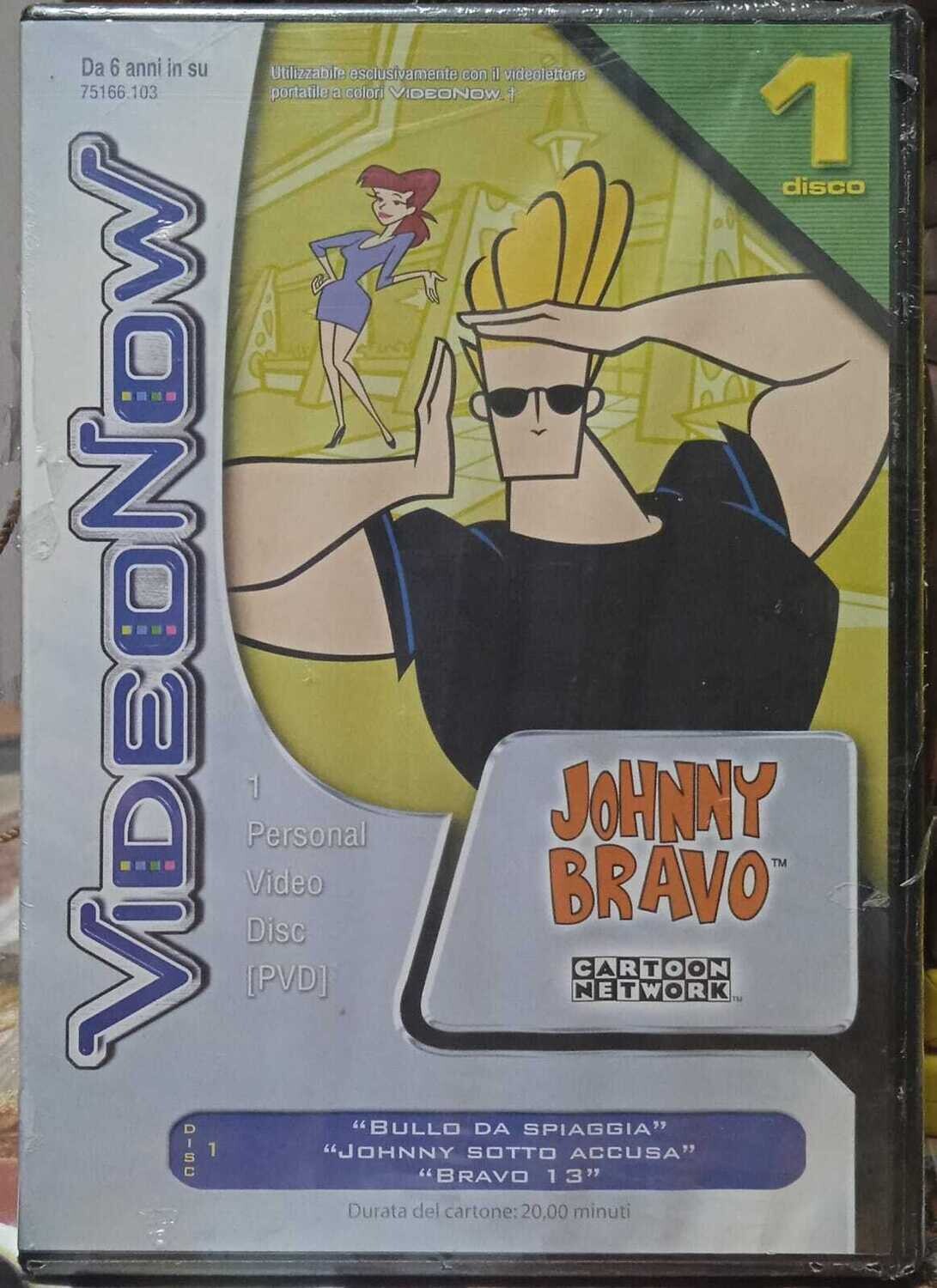 TeknoFilm - CDRom – JOHNNY BRAVO Disco 1 (Bullo da spiaggia + Johnny sotto  accusa + Bravo 13) di Van Partible (1997) - HASBRO