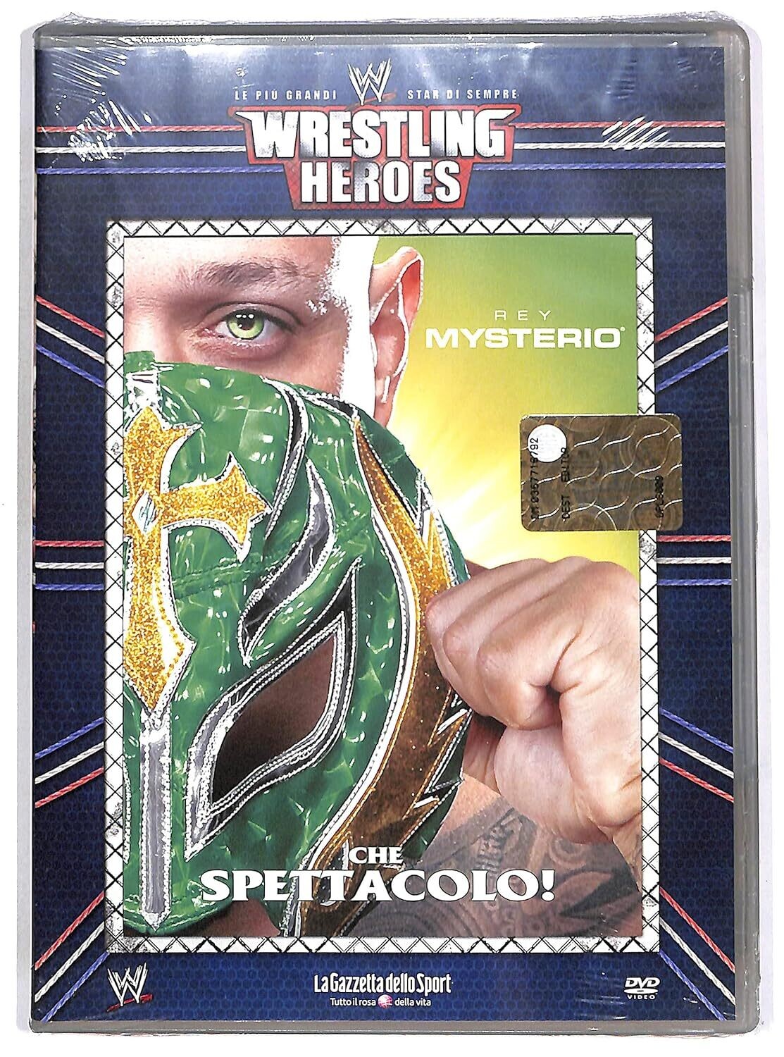 TeknoFilm - DVD - WRESTLING HEROES Vol. 03 - REY MISTERIO, CHE SPETTACOLO! (2013) - GAZZETTA DELLO SPORT