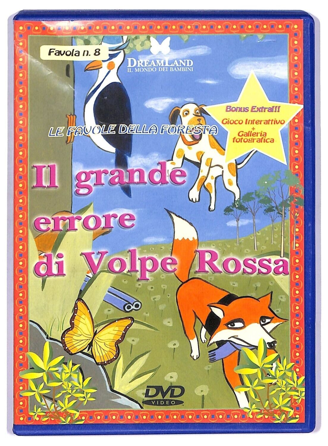 TeknoFilm - DVD – LE FAVOLE DELLA FORESTA N° 08 - IL GRANDE ERRORE DI VOLPE ROSSA (2006) - DREAMLAND
