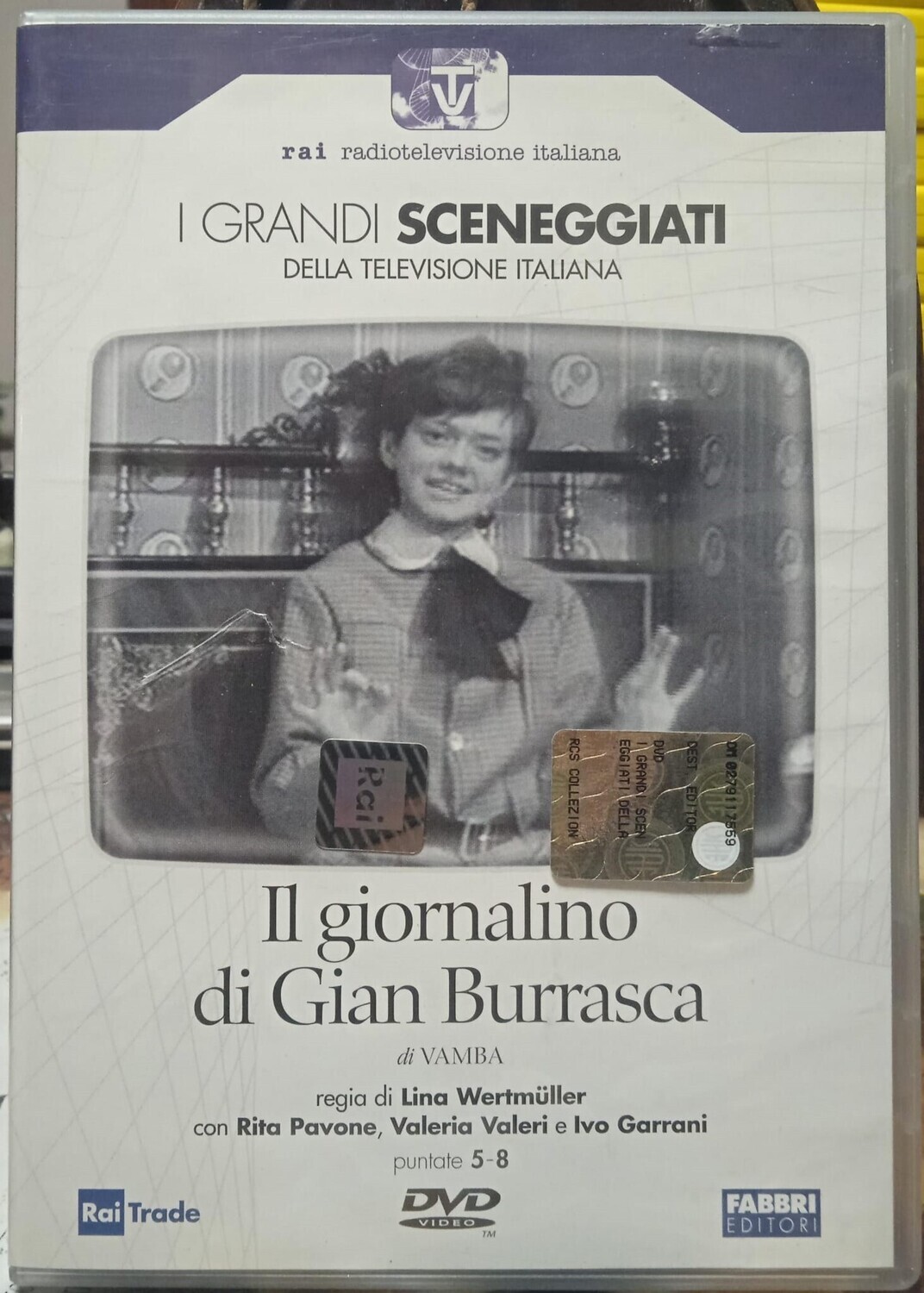 TeknoFilm - 2 DVD - IL GIORNALINO DI GIAN BURRASCA Vol. 03 Puntate da 5 a 8 di Lina Wertmüller (1964) - FABBRI EDITORI