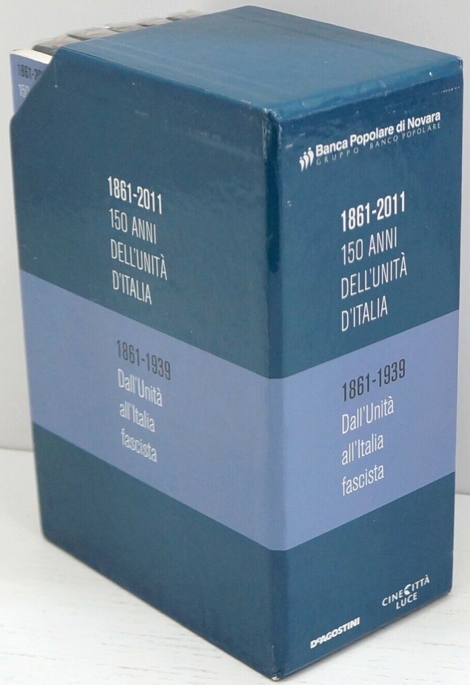 TeknoFilm - Box 5 DVD - 1861-2011 - 150 ANNI DELL'UNITA' D'ITALIA - DAL FASCISMO ALL'ITALIA CONTEMPORANEA Parte II dal 1929 al 2011 - DE AGOSTINI