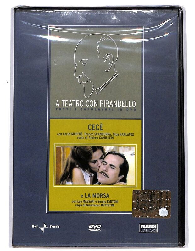 TeknoFilm - DVD - A teatro con Pirandello - CECE' (Andrea Camilleri 1978) + LA MORSA (Gianfranco Bettetini 1970) - FABBRI EDITORI