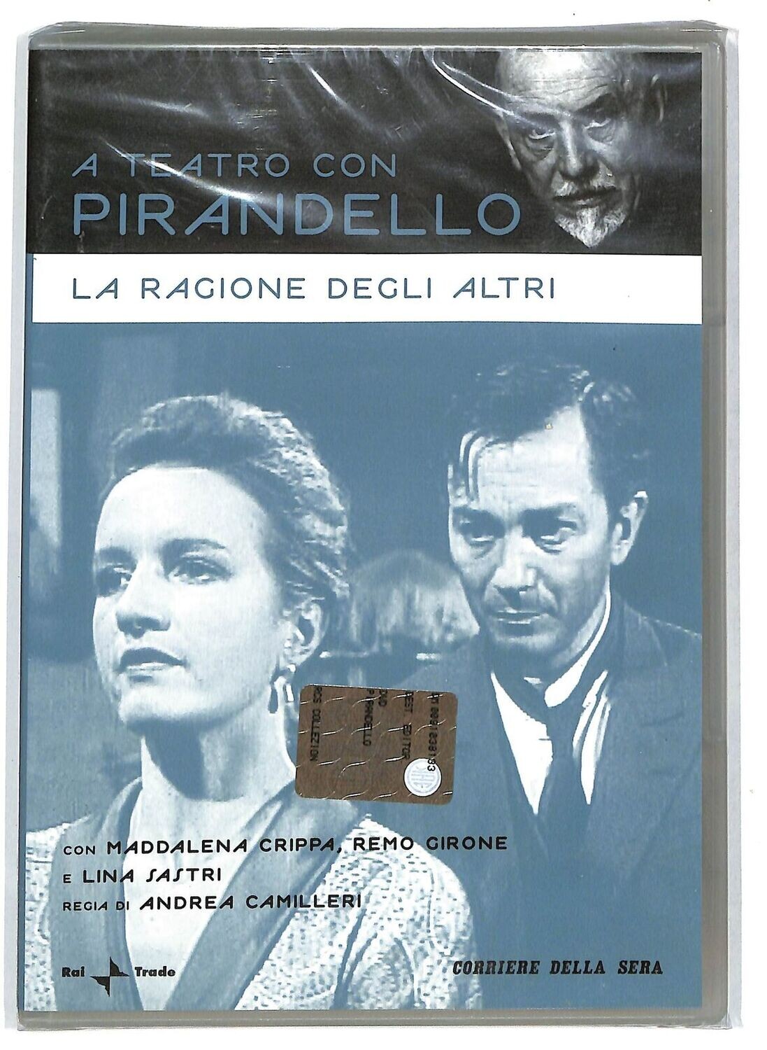 TeknoFilm - DVD - A teatro con Pirandello - LA RAGIONE DEGLI ALTRI di Andrea Camilleri (1985) - CORRIERE DELLA SERA
