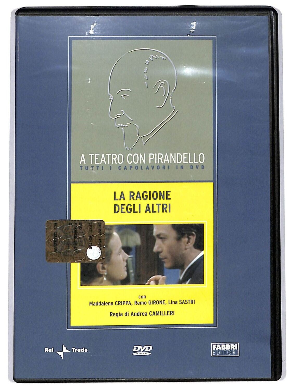 TeknoFilm - DVD - A teatro con Pirandello - LA RAGIONE DEGLI ALTRI di Andrea Camilleri (1985) - FABBRI EDITORI