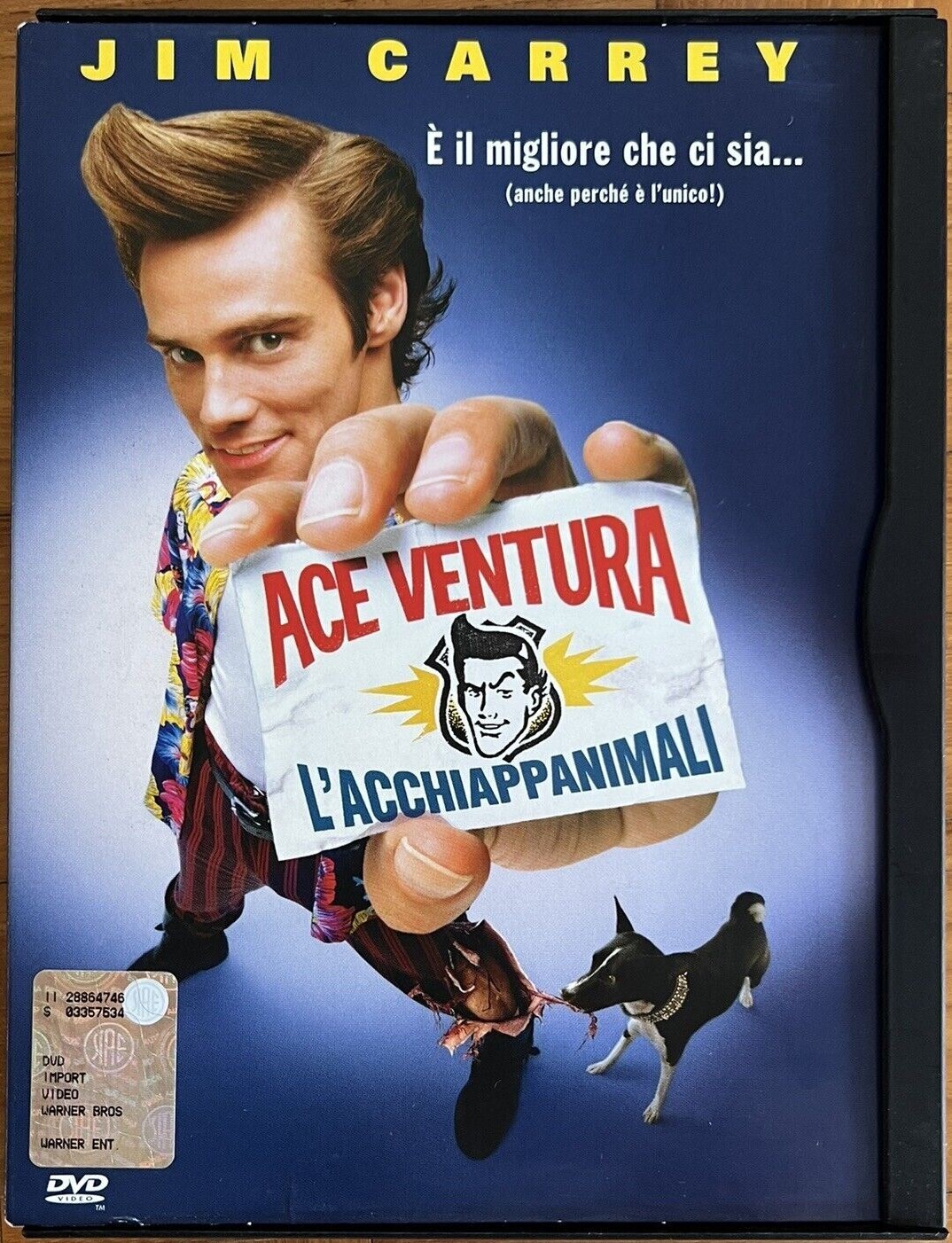 TeknoFilm - DVD – ACE VENTURA L'ACCHIAPPANIMALI (Snapper case) di Tom Shadyac (1994) - WARNER BROS