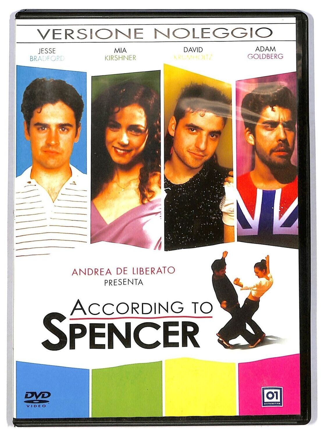 TeknoFilm - DVD – ACCORDING TO SPENCER (Versione noleggio) di Shane Edelman (2001) - 01 DISTRIBUTION