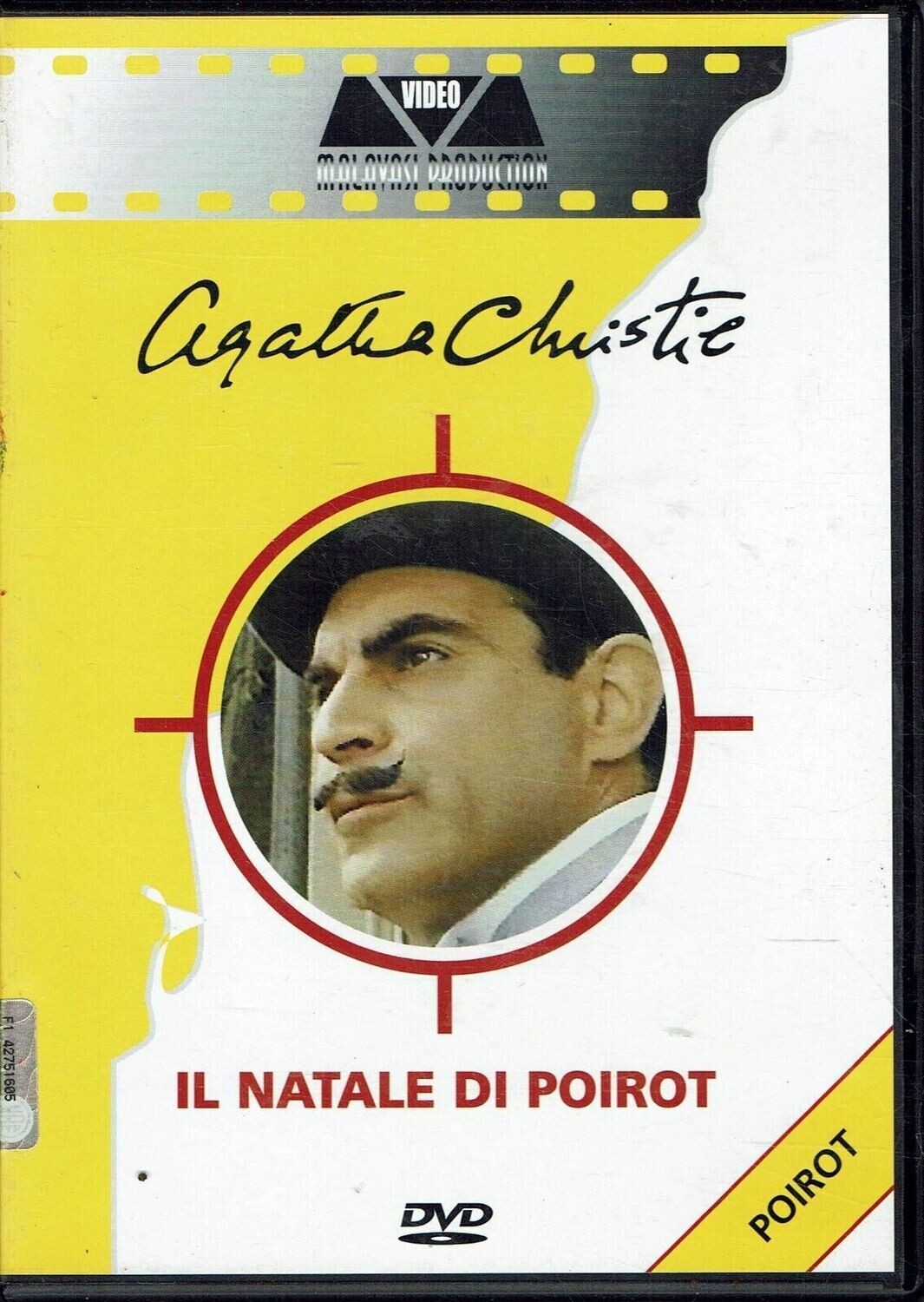 TeknoFilm - DVD - AGATHA CHRISTIE - IL NATALE DI POIROT di Edward Bennett (1994) - MALAVASI