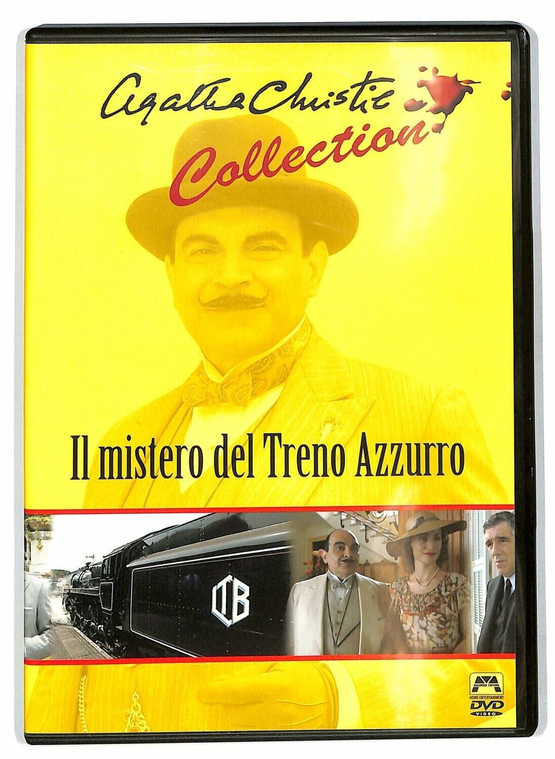 TeknoFilm - DVD - Agatha Christie Collection - IL MISTERO DEL TRENO AZZURRO di Hettie MacDonald (2005) - MALAVASI