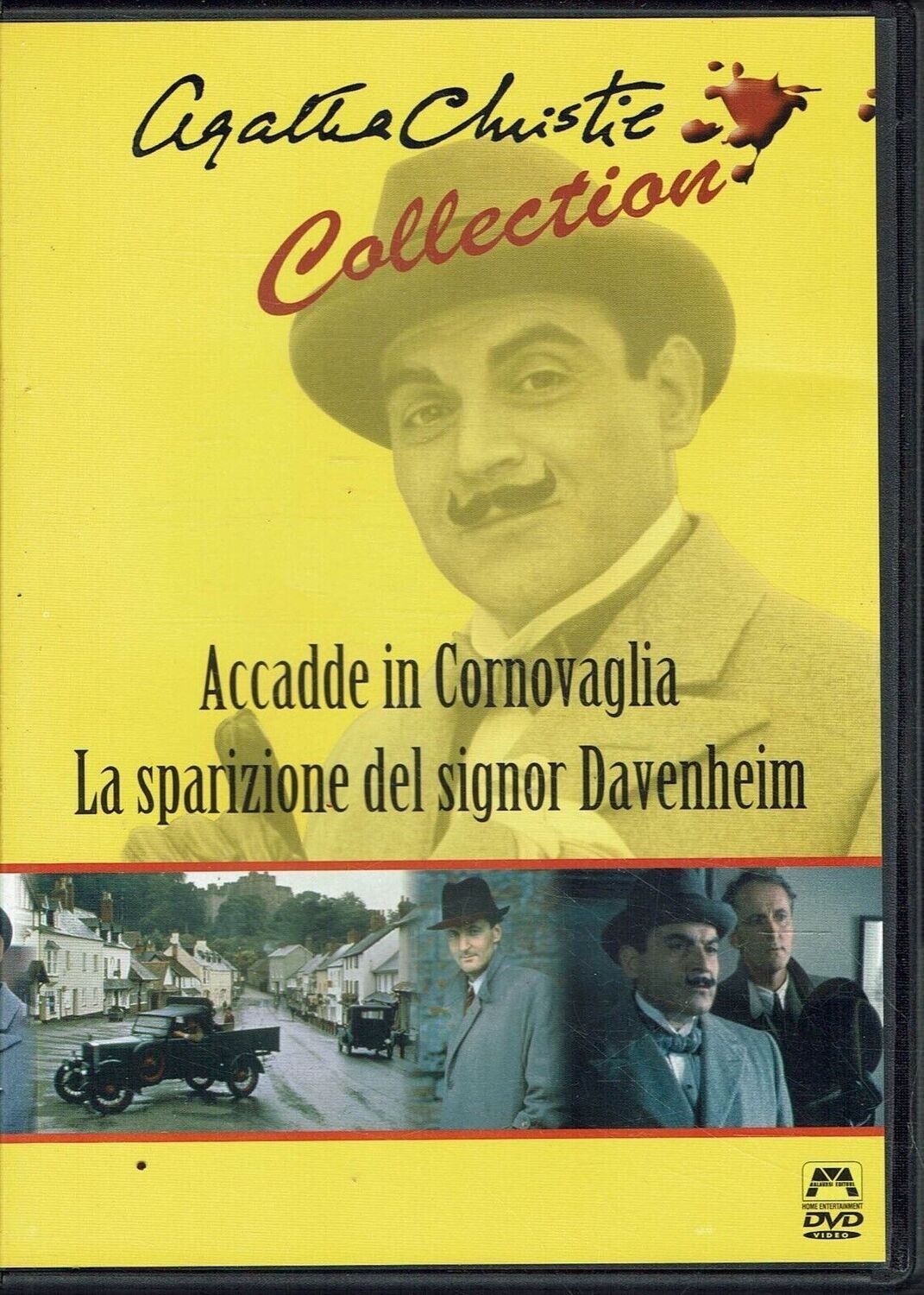 TeknoFilm - DVD - Agatha Christie Collection - ACCADDE IN CORNOVAGLIA (Edward Bennett 1990) + LA SPARIZIONE DEL SIGNOR DAVENHEIM (Andrew Grieve 1990) - MALAVASI